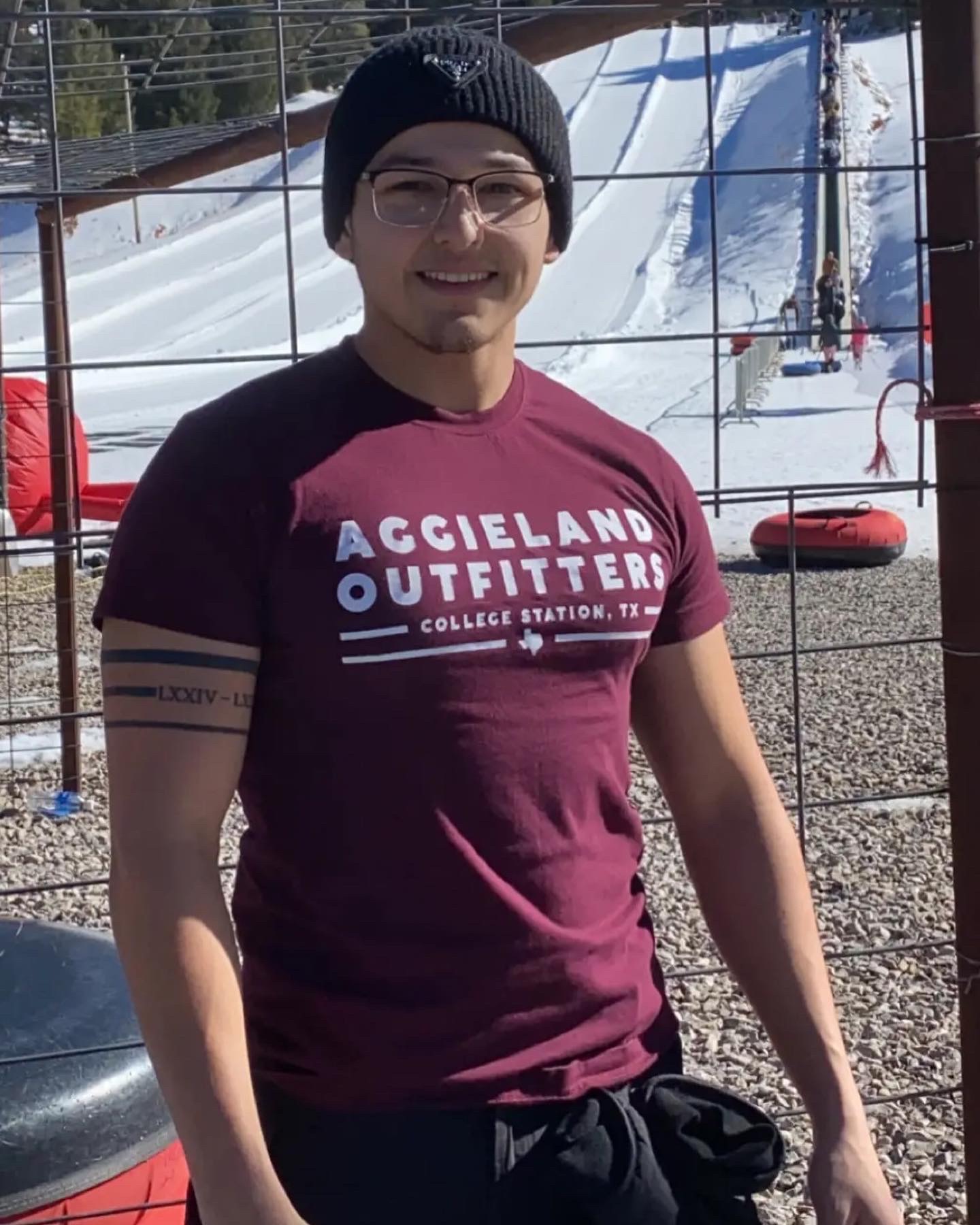Amado Lazo exploring New Mexico outdoors