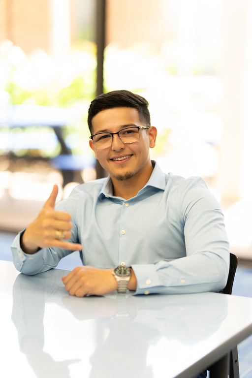 Portrait of Amado Lazo, software engineer and AI specialist